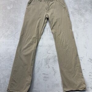 BKE Pants Men 31 Long Jake Casuals Khaki Tan Stretch Straight Leg Chino Trousers